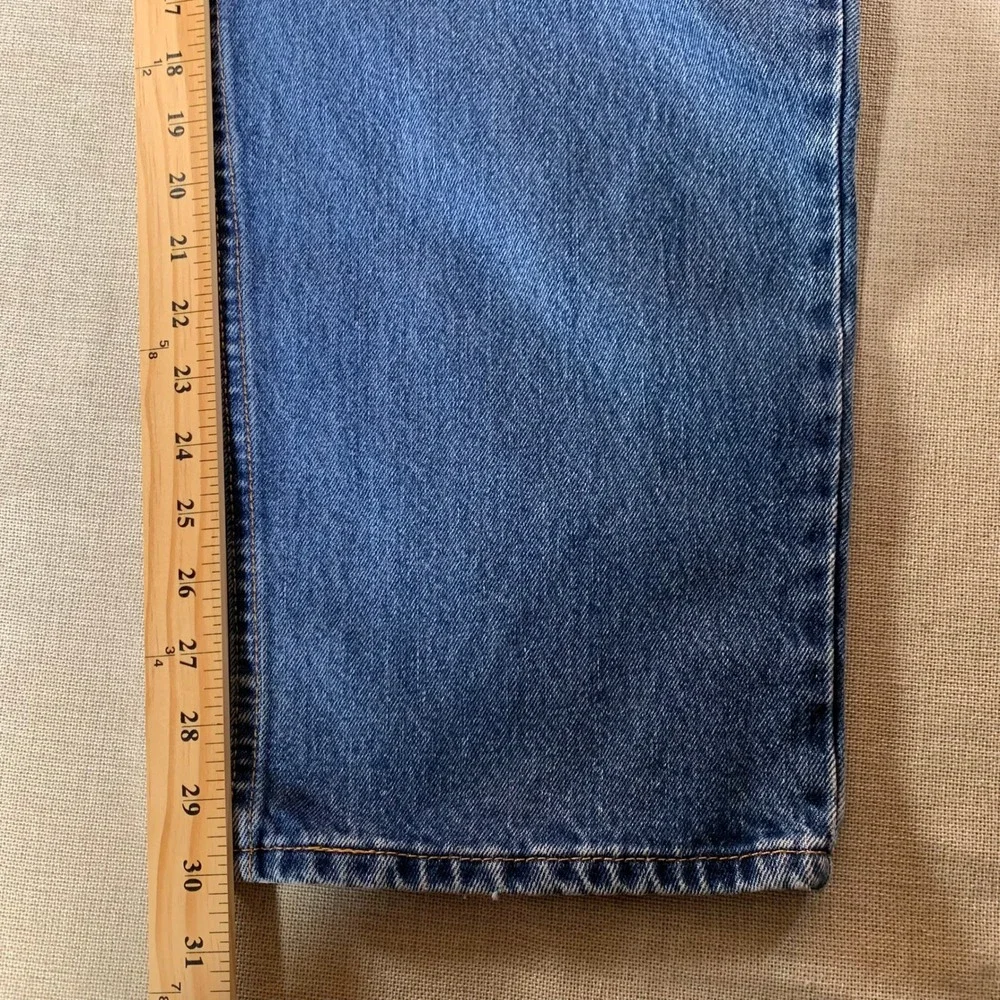 Levis 550 Relaxed Fit Jeans Mens W44‎ L32 Fits 30 Blue Denim